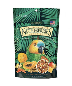 284g Lafeber NutriBerries Tropical Fruit Complete Parrot Food